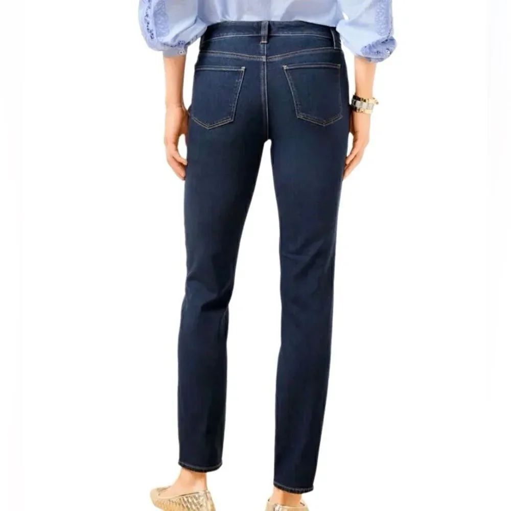 Talbots Simply Flattering Five Pocket Ankle Jeans in Dark Blue Wash Women’s 4P - Picture 5 of 9